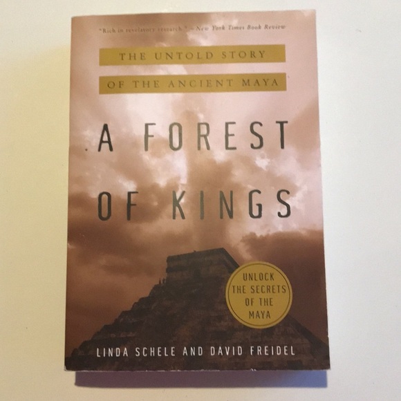 A forest of kings, the untold story of the ancient Maya Linda Schele VTG book - Picture 1 of 8